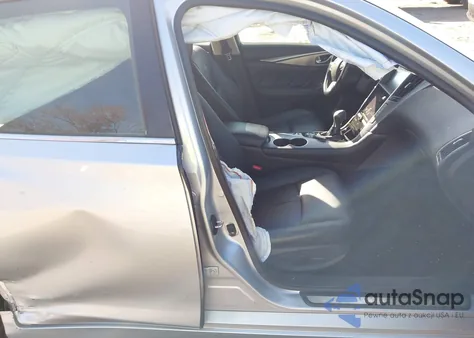 2014 Infiniti Q50 Premium/Sport z USA, uszkodzony, nr VIN JN1BV7AP6EM679449